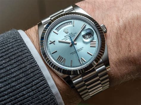 rolex day date titanium|rolex platinum day date 36mm.